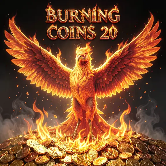 Burning Coins 20 — capa do slot